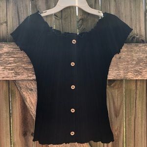 Off the shoulder shirt